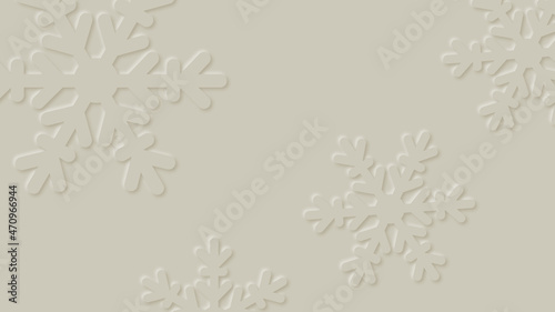 Abstract snowflake background, christmas design.