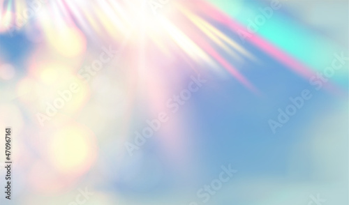 Shining blue flow. Vector illustration, contains transparencies, gradients and effects.