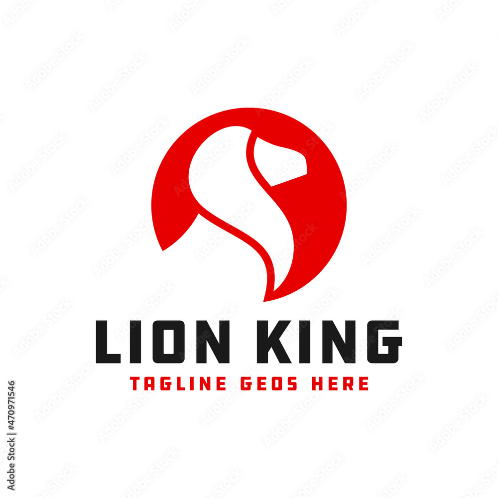 lion king inspiration illustration logo design lion king inspiration illustration logo design