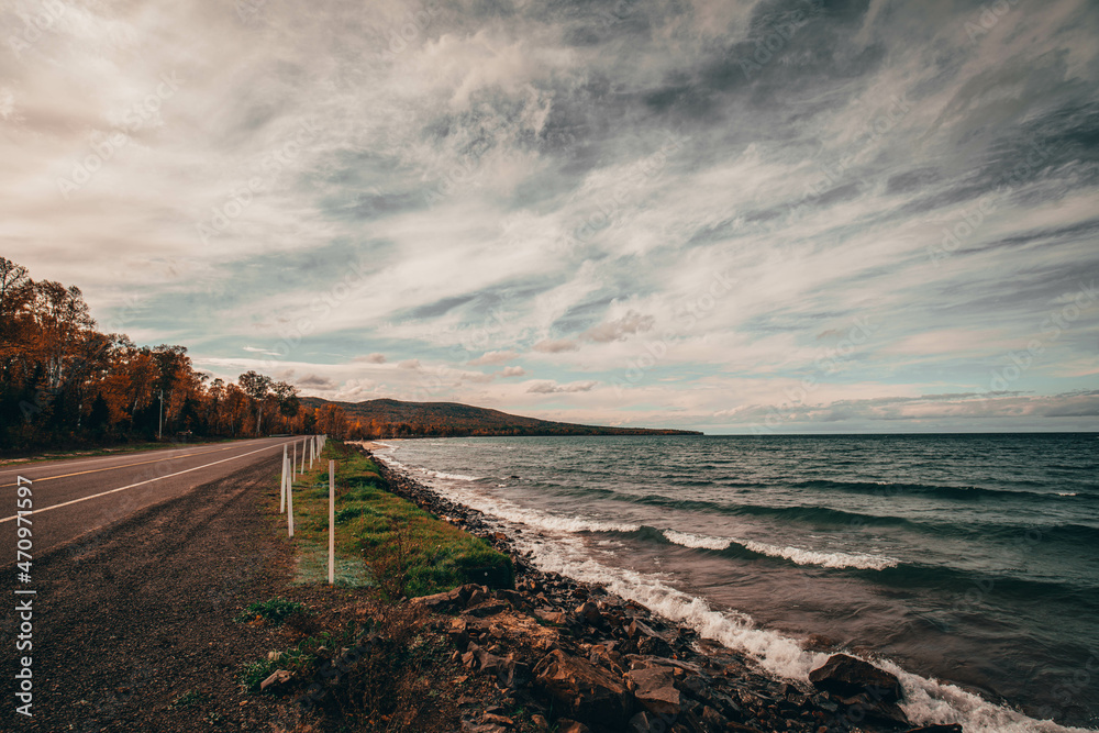 Naklejka premium Michigan Autumn