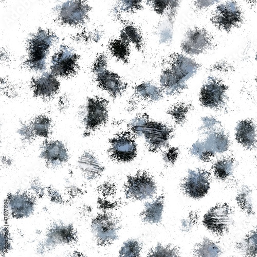 Seamless neutral and white grungy classic abstract surface pattern design for print. High quality illustration. Monochrome earth colored design with white pattern design overlay. Repeat graphic swatch