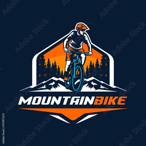 mountain bike logo
