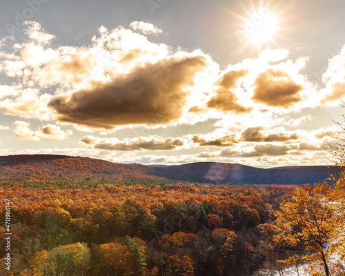 autumn in the mountains