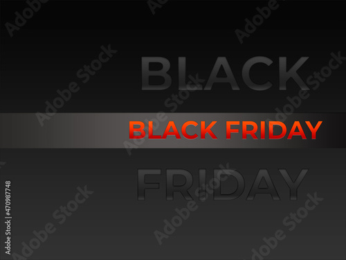 Black Friday, black november photo