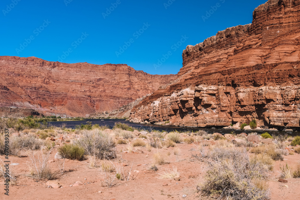 Lee's Ferry on the Colorado River outside of Page, Arizona