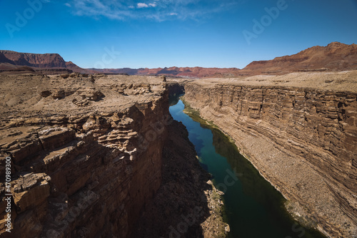 Navajo Bridge across the Colorado River outside of Page, Arizona