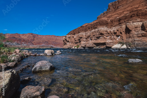 Lee's Ferry on the Colorado River outside of Page, Arizona