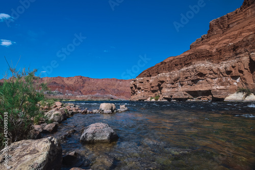 Lee's Ferry on the Colorado River outside of Page, Arizona