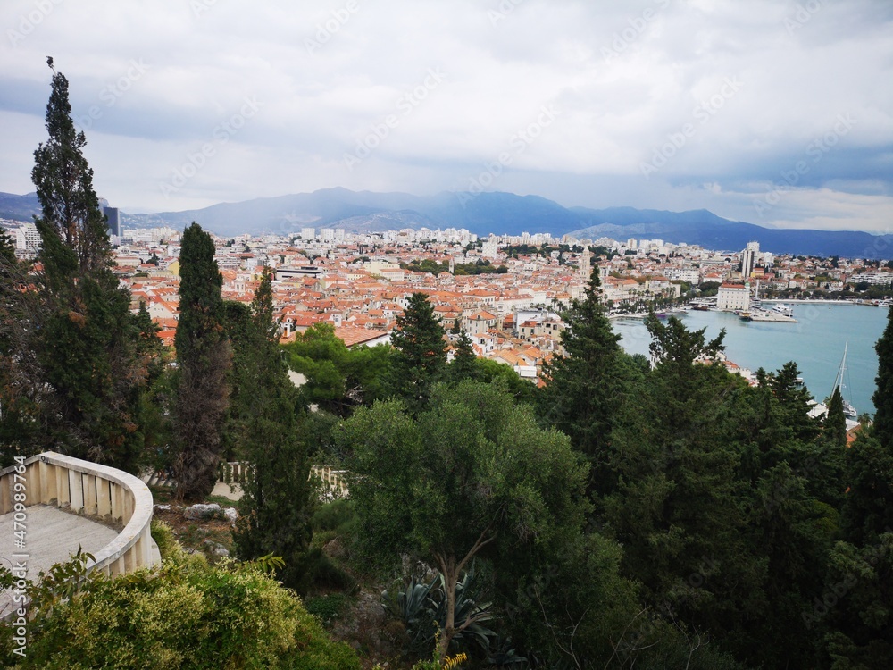 Split Kroatien Panorama Altstadt und Sehenswürdigkeiten