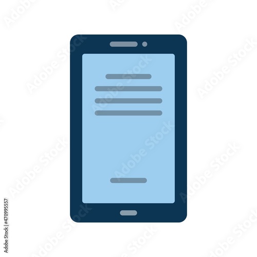 Ebook Flat Vector Icon Design