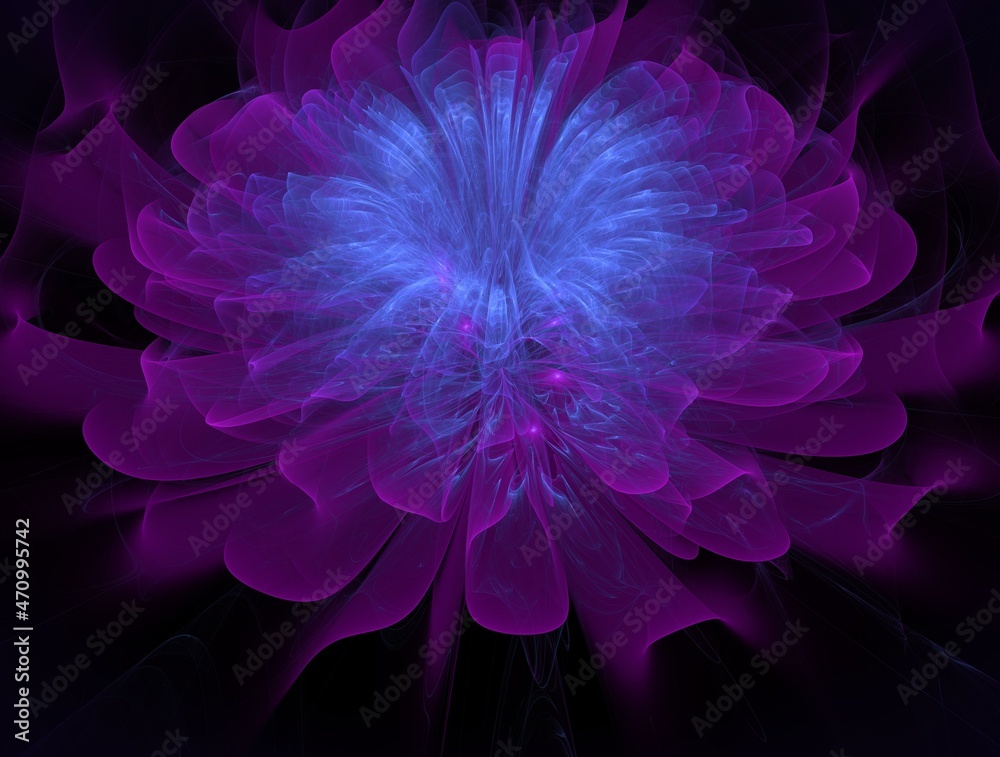 Obraz premium Imaginatory fractal abstract background Image