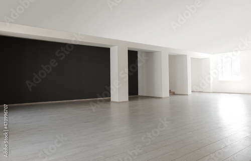 Empty interior of modern room