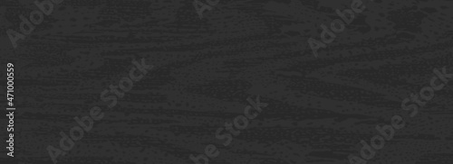 Dark wooden surface striped of fiber. Template for your design. Natural wenge wood texture seamless background.  Vector illustration.