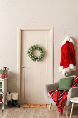 Light door decorated for Ch...