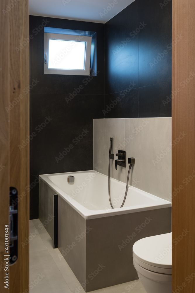 Fototapeta premium Bathroom interior of modern apartment