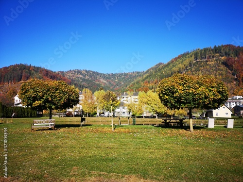 Übelbach Steiermark im Herbst photo