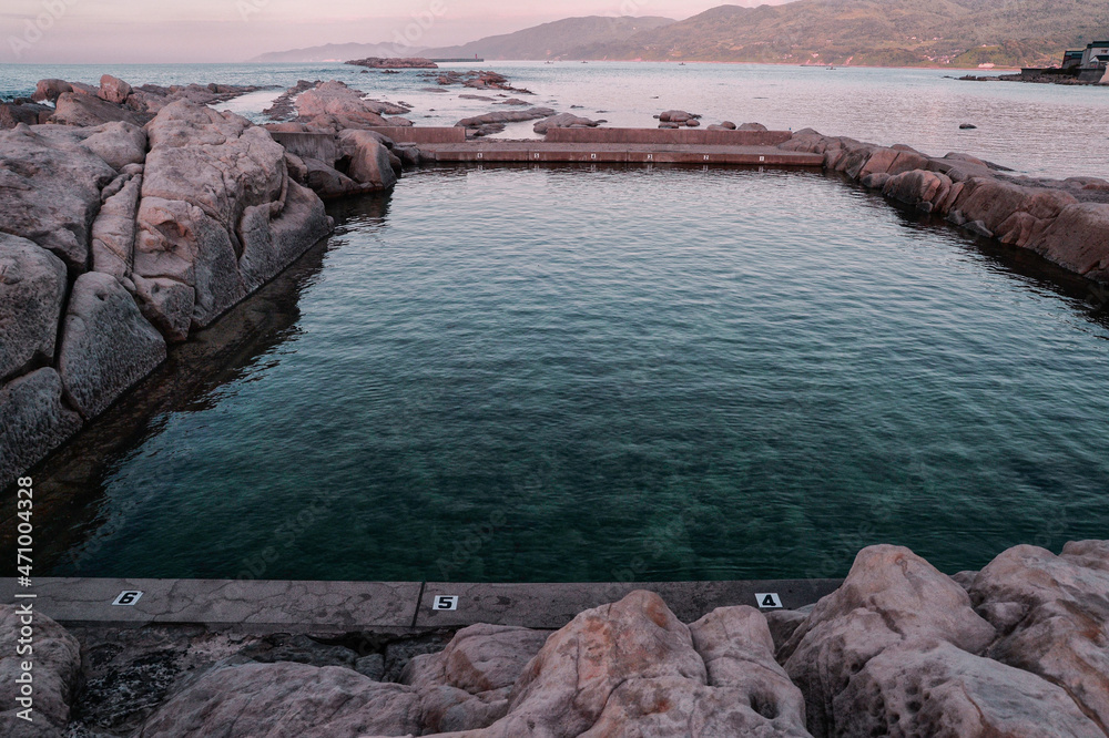 Obraz premium 自然プール-1