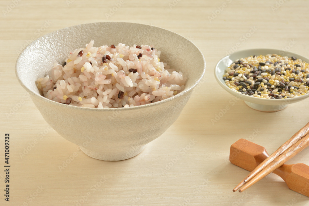 ごはん 五穀 雑穀 黒米 きび 大麦 はと麦 アマランサス
ごはん 五穀 雑穀 黒米 きび 大麦 はと麦 アマランサス