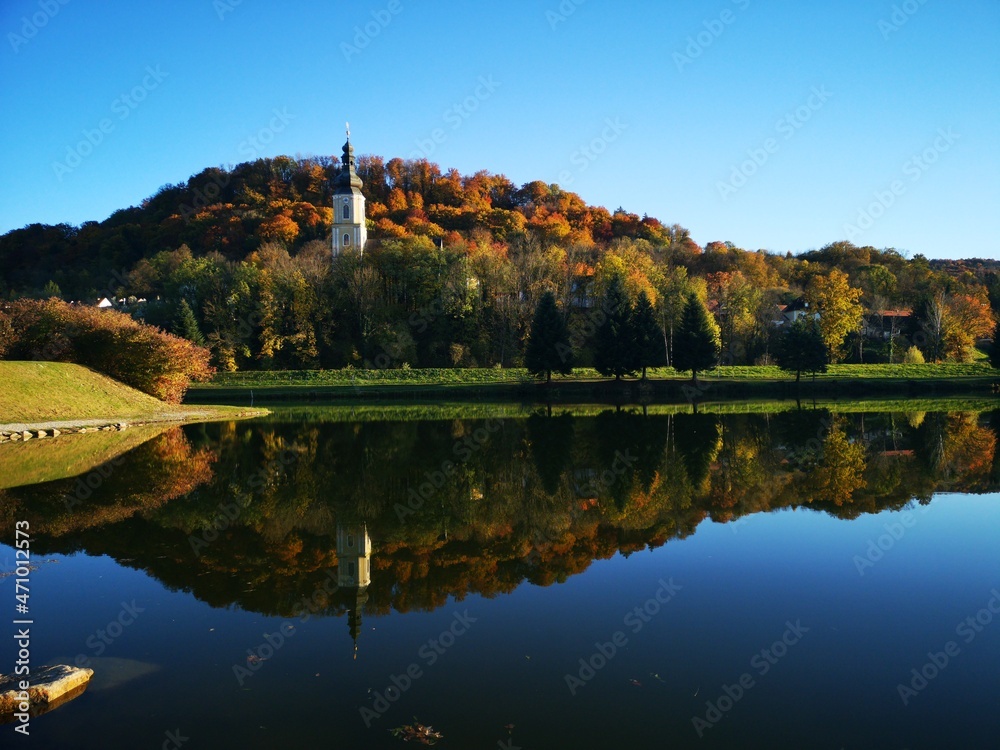 Wildoner See Steiermark im Herbst Wildoner See Steiermark im Herbst