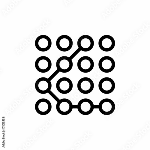 PATTERN icon in vector. Logotype