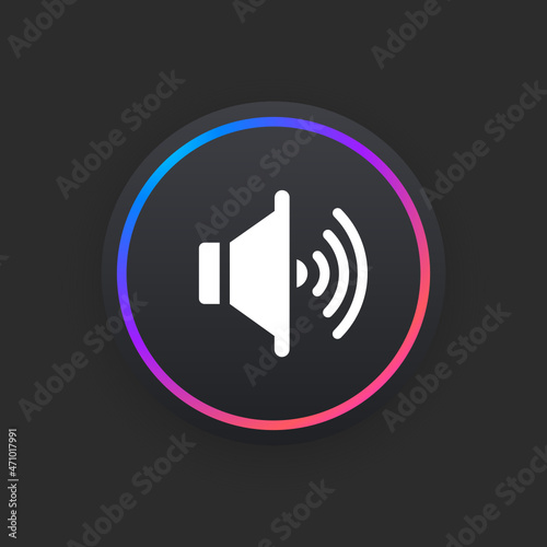 Speaker Full -  UI Icon