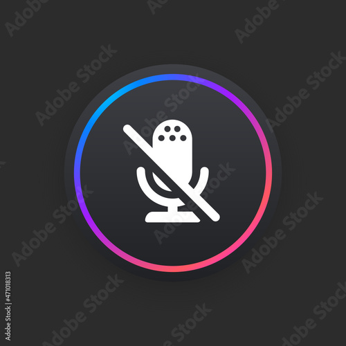 Mic Mute -  UI Icon