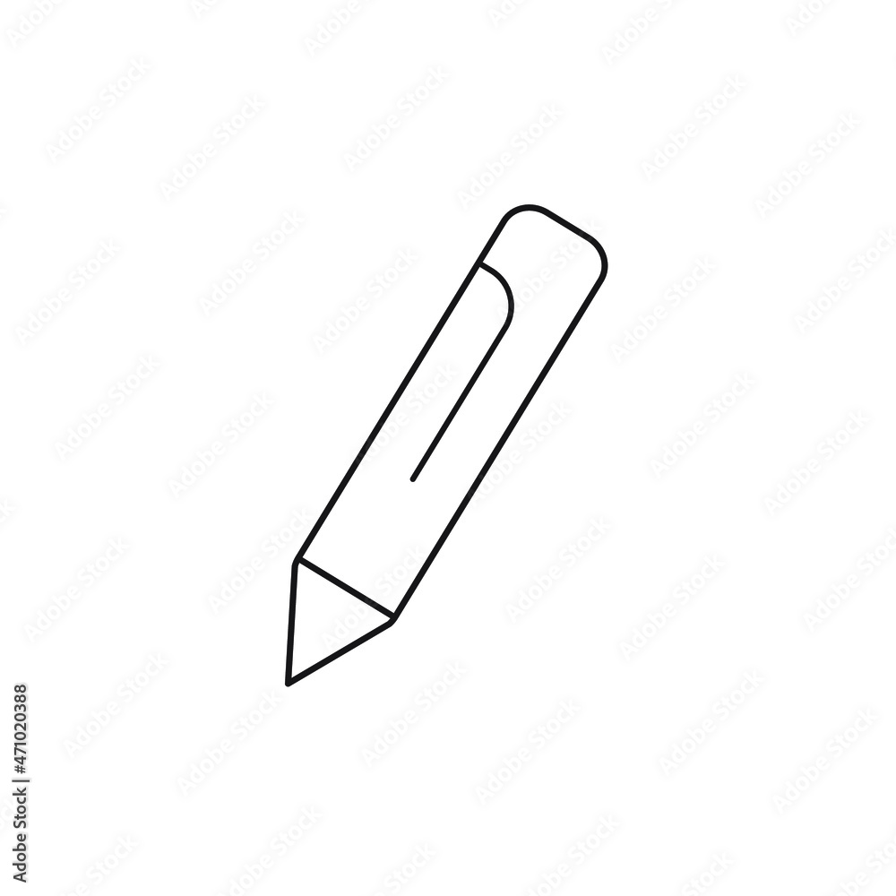 pencil icons symbol vector elements for infographic web pencil icons symbol vector elements for infographic web