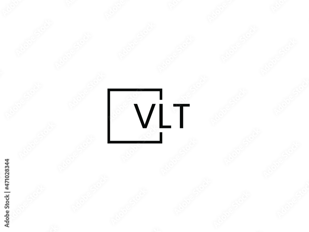 VLT letter initial logo design vector illustration VLT letter initial logo design vector illustration