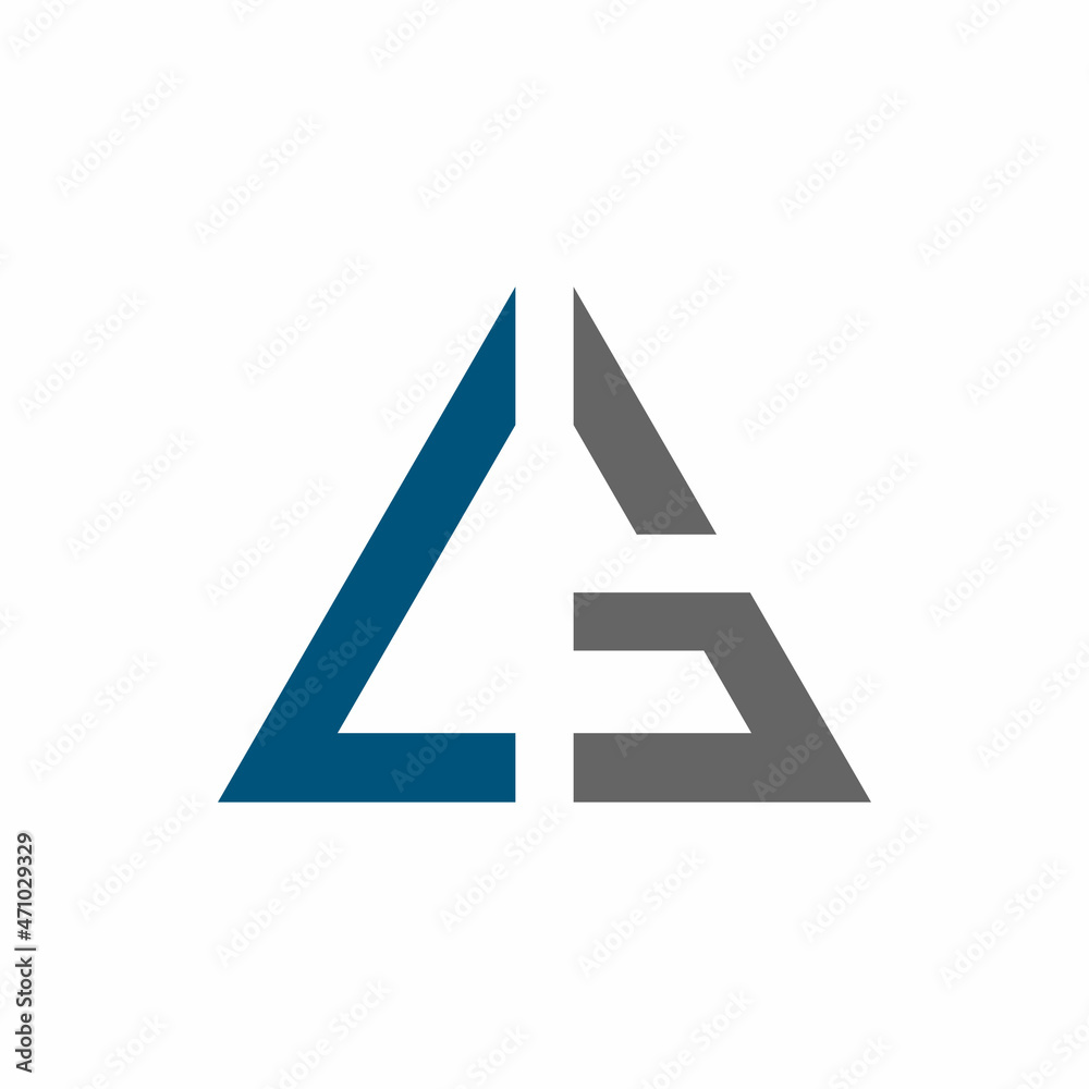 AG abstract logo design AG abstract logo design