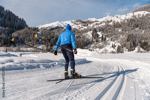 sci nordico sci sciare inverno italia sci fondo 