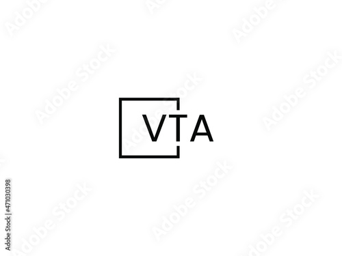 Free Download VTA letter initial logo design vector illustration - GFXLoad