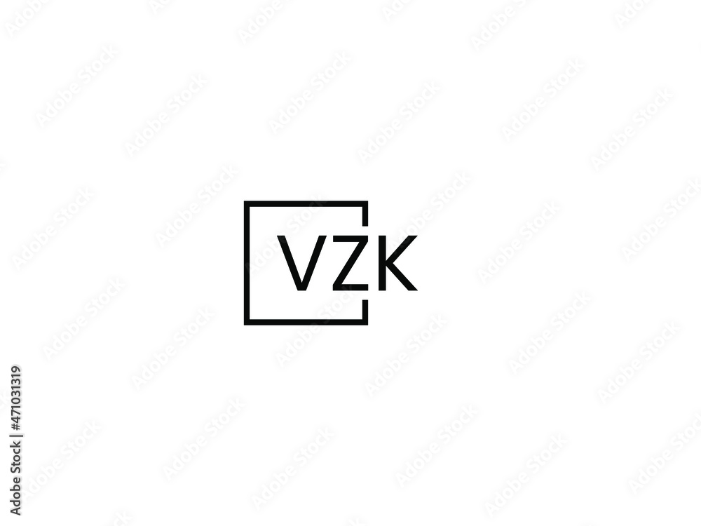 VZK letter initial logo design vector illustration VZK letter initial logo design vector illustration