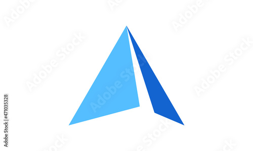 abstract logo design element
