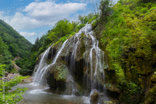 Waterfall beautiful  Kuzalan waterfall  in Karadeniz province. Giresun - Turkey