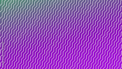 Abstract Color Wavy Smooth Background Seamless loop. Stylish Colorful Lines and stripes waving. Trendy colors Purple Blue Wavy backdrop. Multycolor backdrop, Beautiful Gradient Texture in 4K photo
