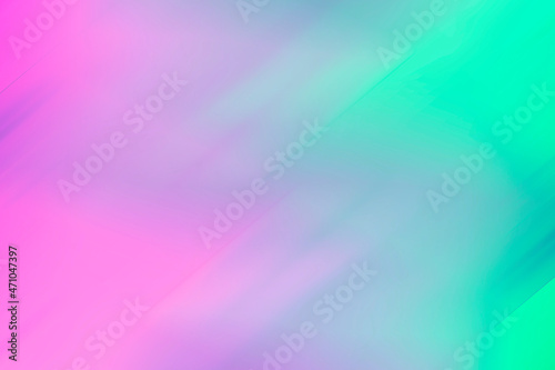 Blurred Background Pink Mix Purple Green Abstract Multi Color Gradient Flowing