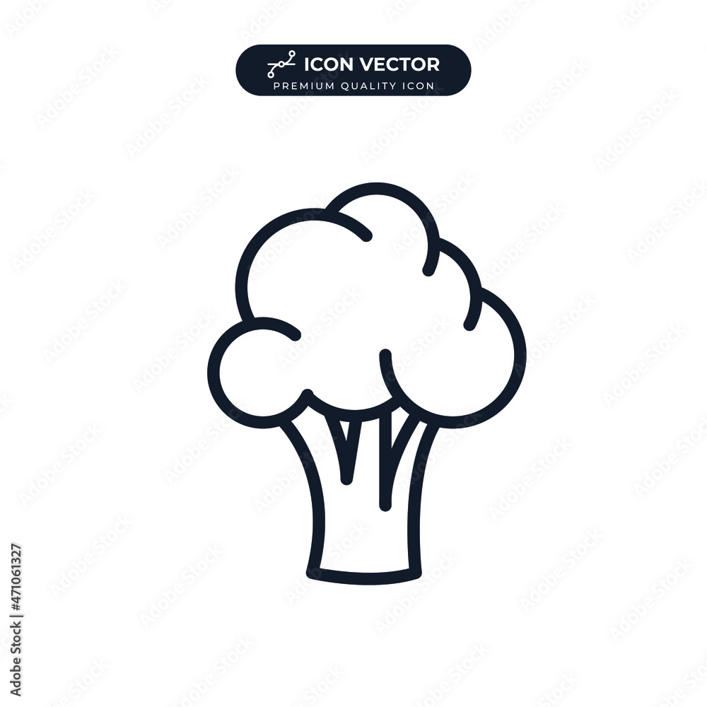 broccoli icon symbol template for graphic and web design collection logo vector illustration broccoli icon symbol template for graphic and web design collection logo vector illustration