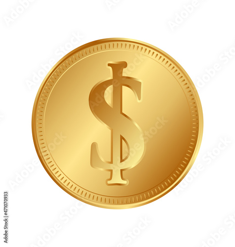 gold dollar coin