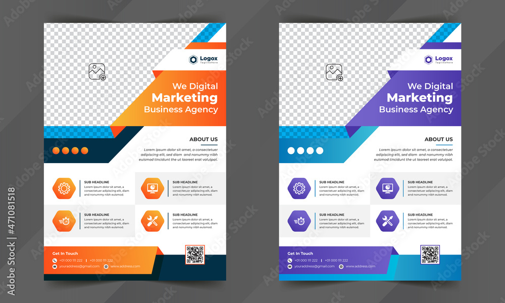 Modern Layout, Annual Report, Poster Flyer Design And Brochure Cover A4 Page Banner Template Design. Modern Layout, Annual Report, Poster Flyer Design And Brochure Cover A4 Page Banner Template Design.