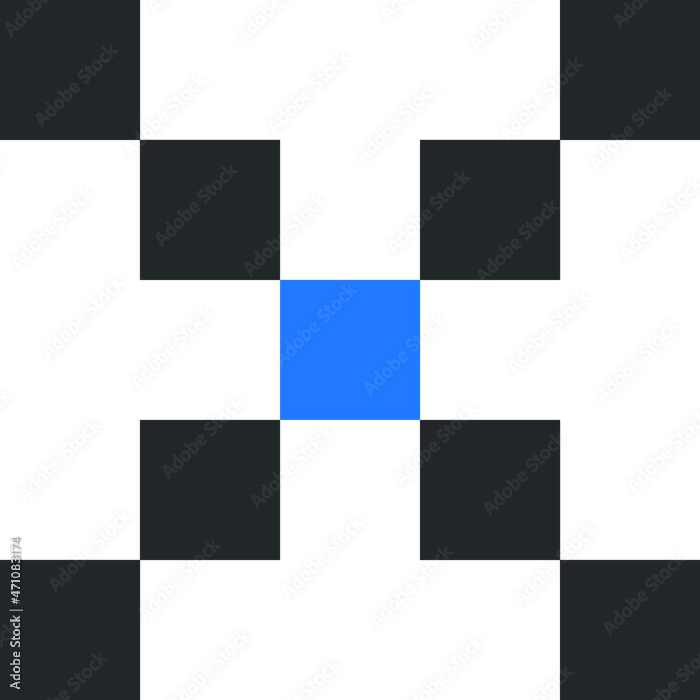 square x pattern icon 