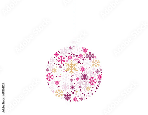 icona, palla, di natale, addobbi, albero di natale,