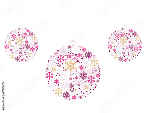 icona, palla, di natale, addobbi, albero di natale,