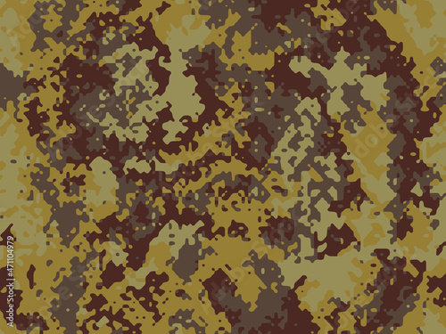 Full seamless abstract military camouflage skin pattern vector for decor and textile. Army masking design for hunting textile fabric printing and wallpaper. Design for fashion and home design.