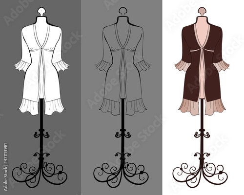 set of mannequin