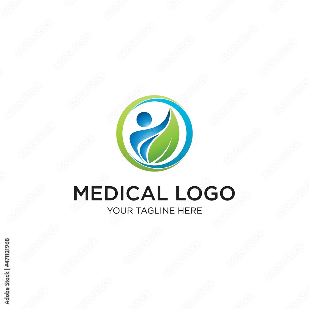 Modern medicine logo, vector template. EPS 10 Modern medicine logo, vector template. EPS 10