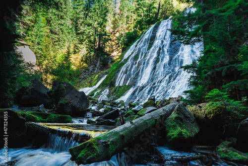 Underwood waterfall on Diamond Creek photo