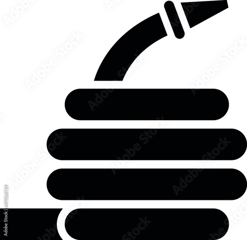 emergency icons hose and pipe