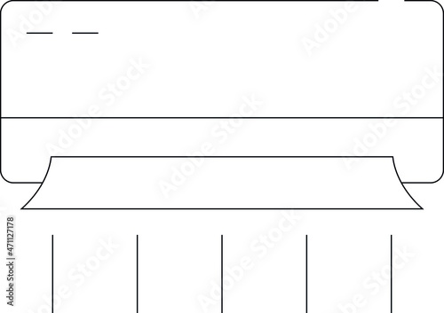 electronics and appliances icons ac and air conditioner