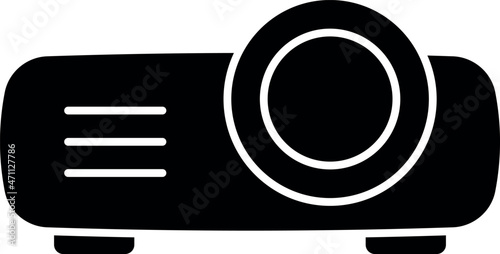 education icons projector  and presentation