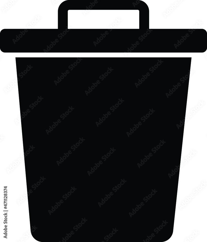 ecology icons dustbin and trash ecology icons dustbin and trash